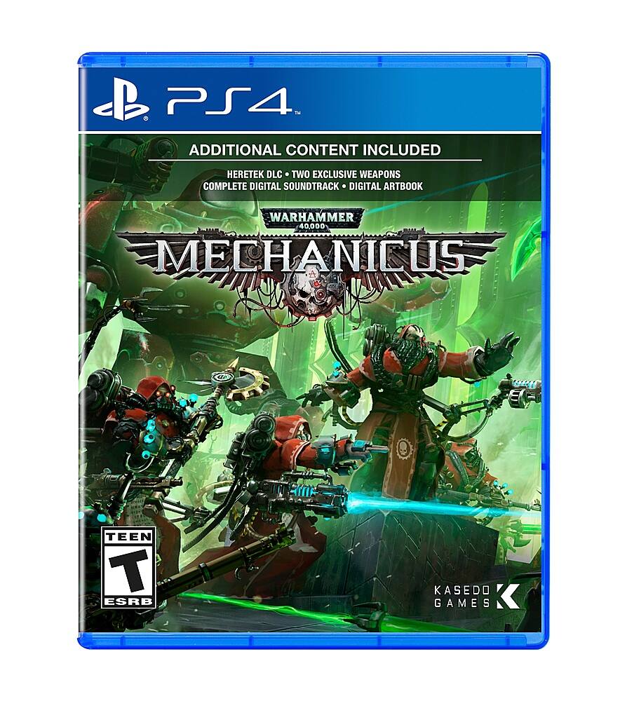 Front. Kalypso - Warhammer 40,000: Mechanicus. - T (Teen 13+)