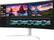 Left. LG - 38” IPS UltraWide 21:9 Curved 144Hz G-SYNC Compatibillity Monitor with HDR (Thunderbolt) - Silver.
