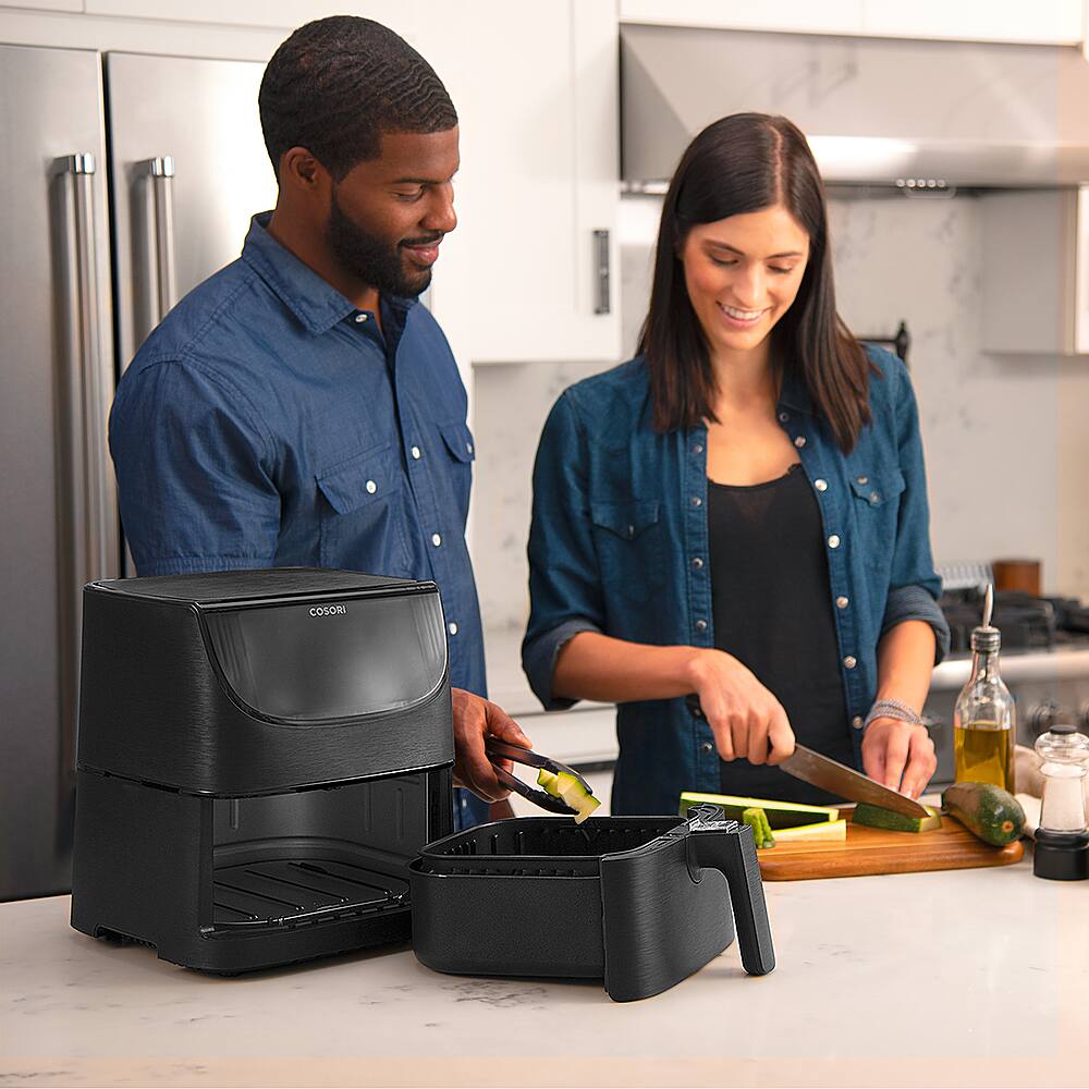 Customer Reviews Cosori 5.8Quart Premium Air Fryer with Skewer Rack