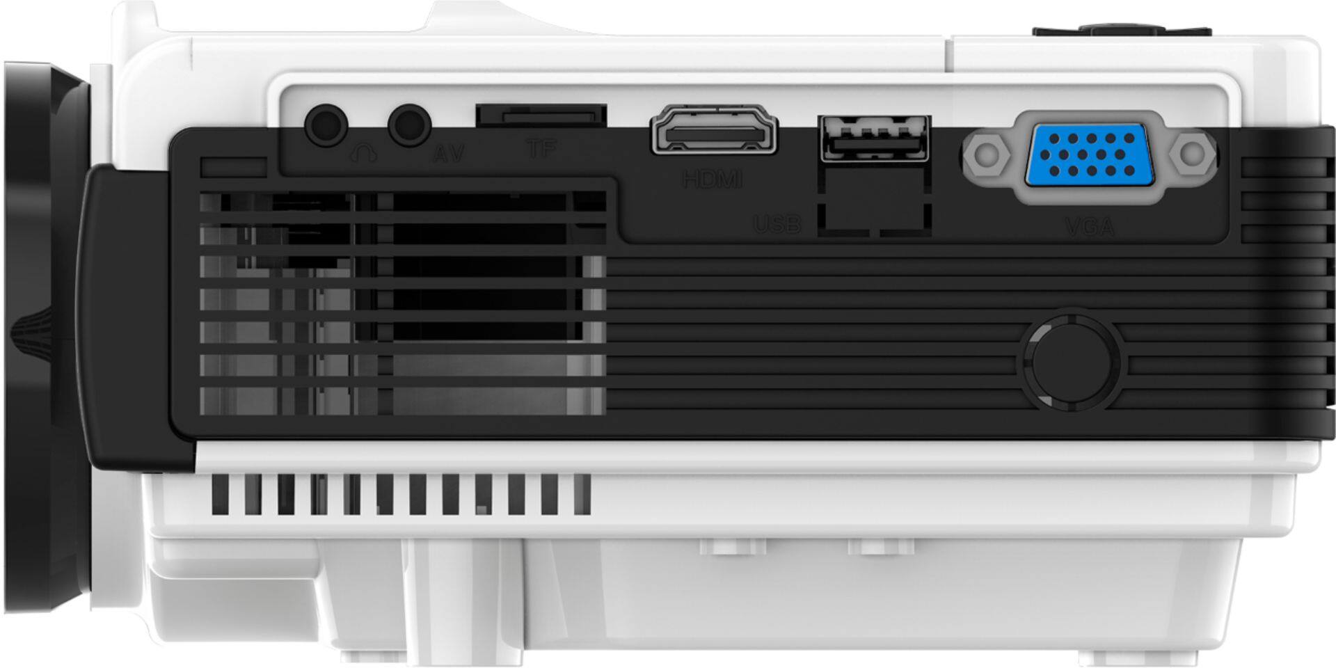 Alt View 12. Vankyo - Leisure 3W Wireless Mini Projector - White.