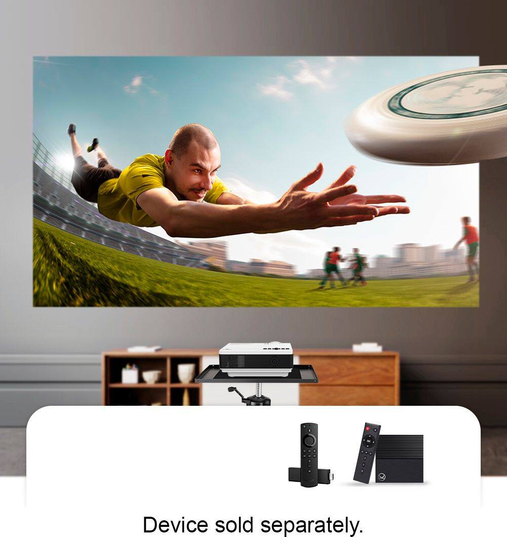 Alt View 17. Vankyo - Leisure 3W Wireless Mini Projector - White.