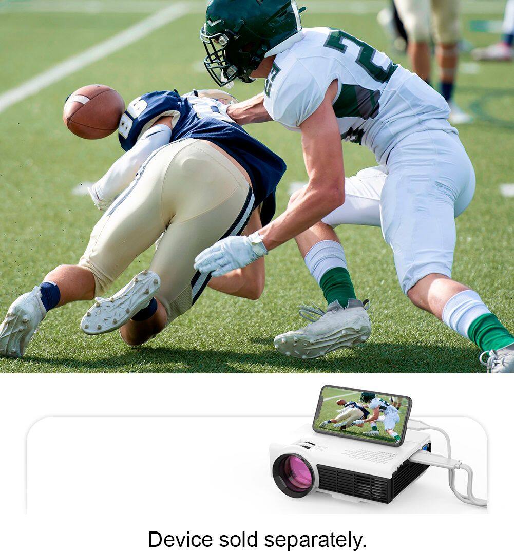 Alt View 20. Vankyo - Leisure 3W Wireless Mini Projector - White.