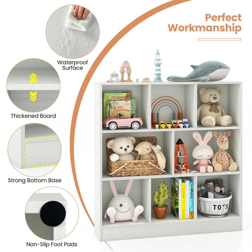 Perfect Workmanship  
Waterproof Surface  
Thickened Board  
Strong Bottom Base  
Non-Slip Foot Pads