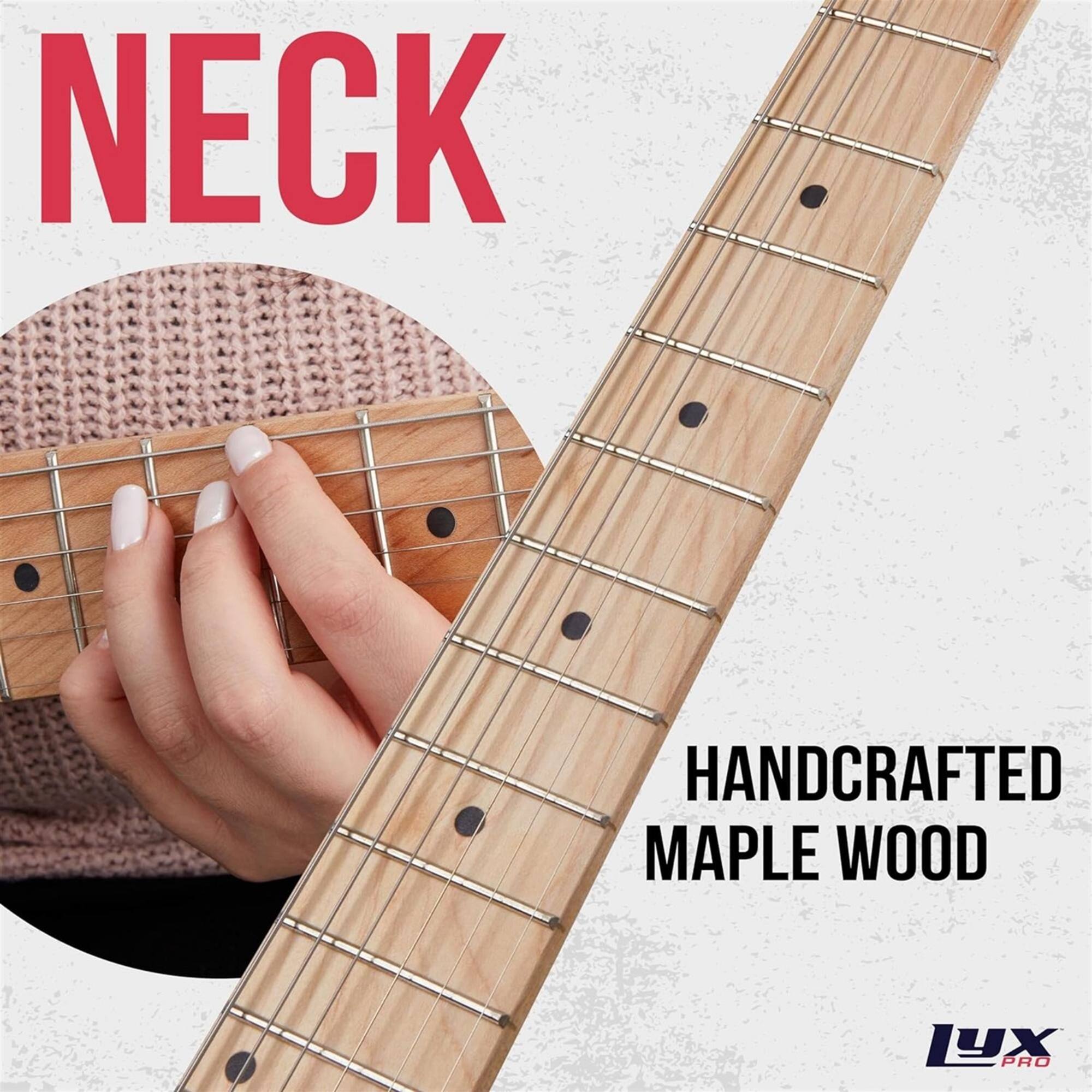 NECK, HANDCRAFTED MAPLE WOOD, LYX PRO