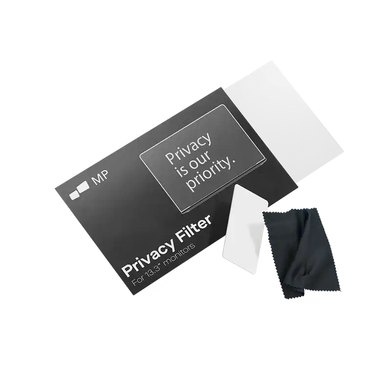 Privacy is our priority.

MP

Privacy Filter  
For 13.3" monitors