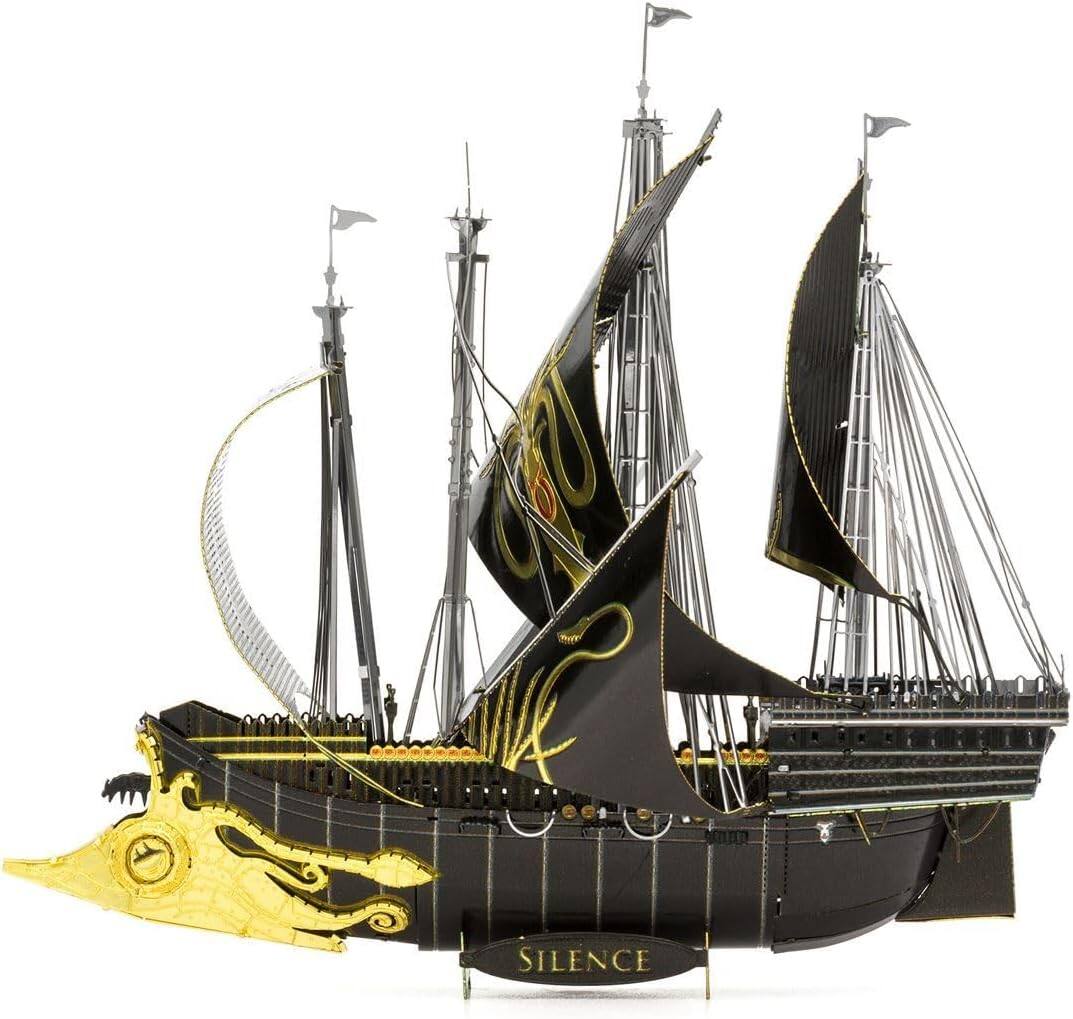Alt View 1. Metal Earth - Metal Earth Premium Series Game of Thrones Silence 3D Metal Model Kit Fascinations - Silver.