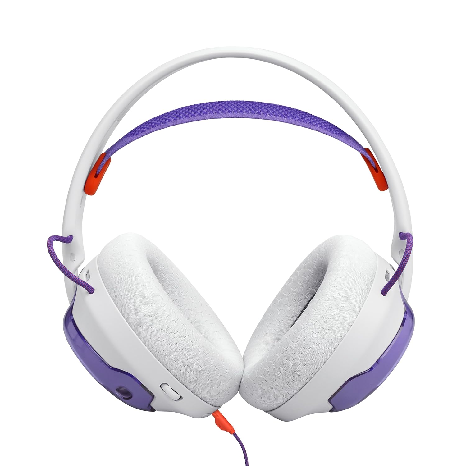 Alt View 2. JBL - JBL Quantum 250 Wired Gaming Headset - White.