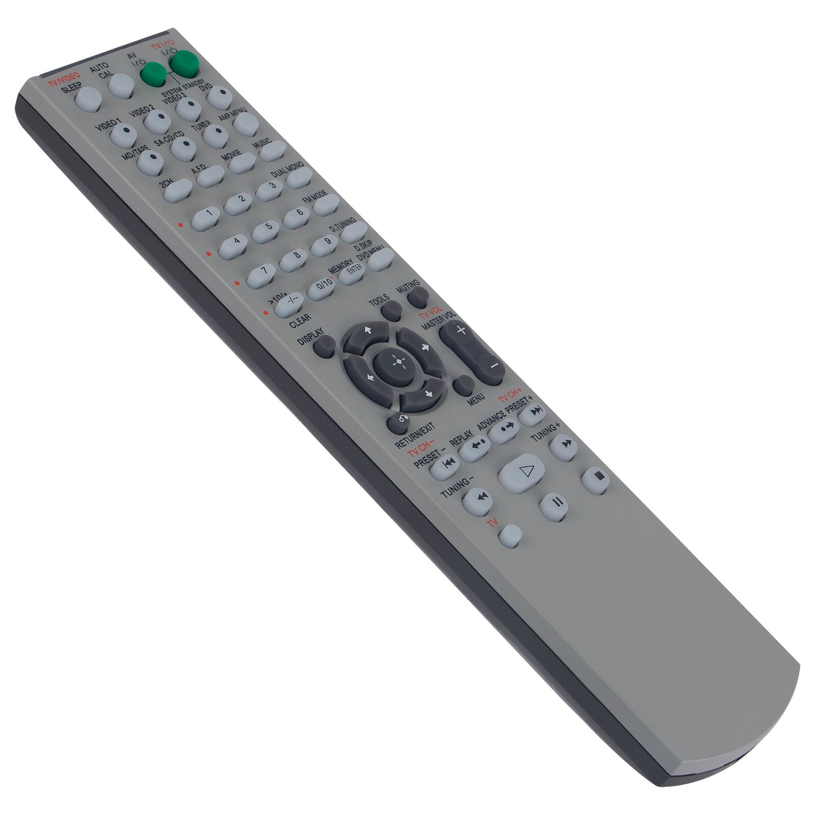 TVIO NI AUTO VNVIDEO CAL TV SLEEP TOAG! ND T VIDEOS V0E02 MaD A VIDEO1 TOMEA SA.COCO Msc MO/TARE MOVOR A,FD DUALMOND 20H 3 2 FMNCDE 1 e TUNING 4 9 0.0 8 DVO 7 MEMORY ETA 0/18 MUITING >10 TOOLS CLEAR TVVOL MASTERVOL DISPLAY + + 1 - - + MENU TVCH+ PRESET M CE ADVANCE RETURNEXIT REPLAY + TUNING+ b TVCH- PRESET 144 TUNING- II TV