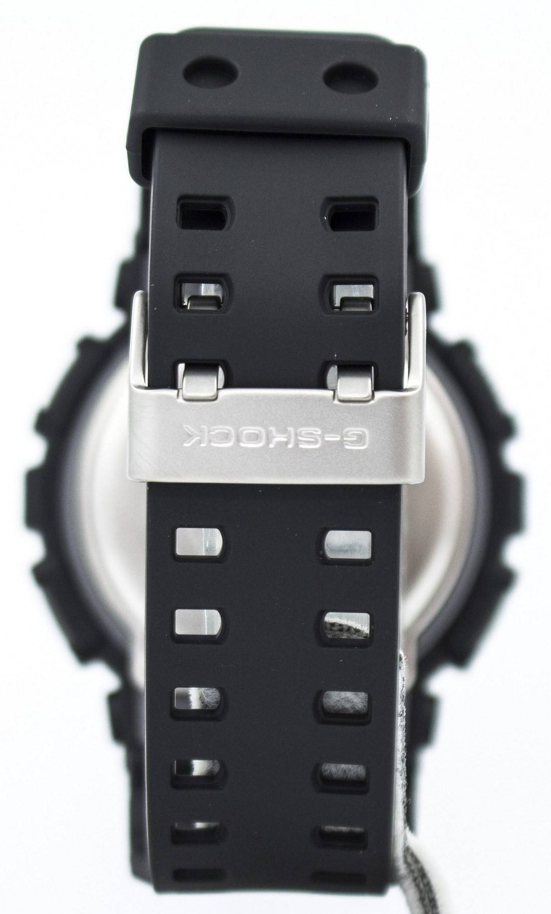 Back. Casio - G-Shock World Time Analog Digital GA-110-1A GA110-1A Men's Watch - Black.