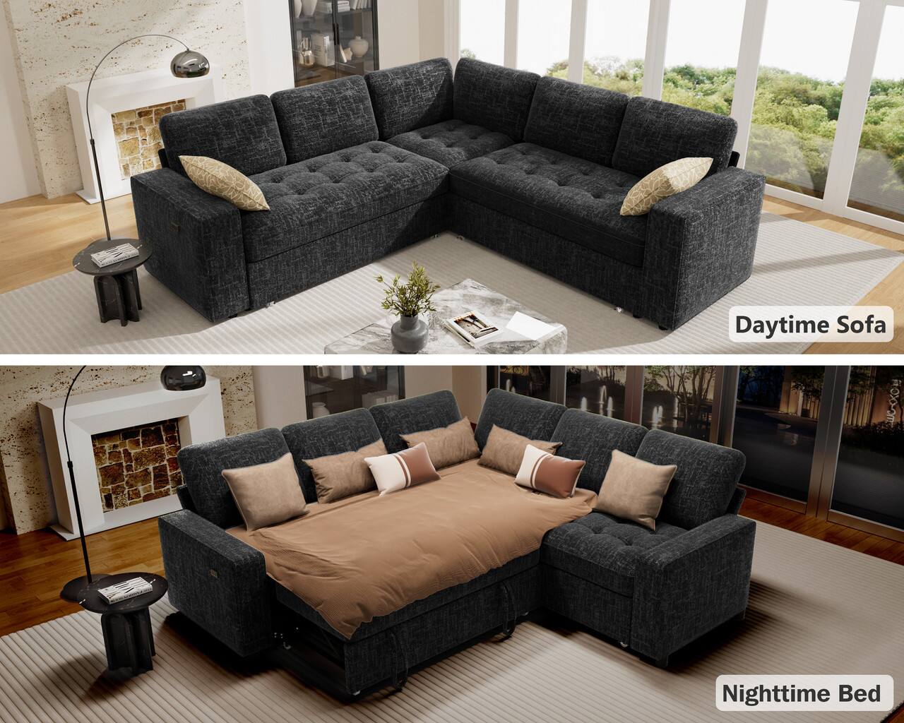 Daytime Sofa  
OX-OMO  
Nighttime Bed