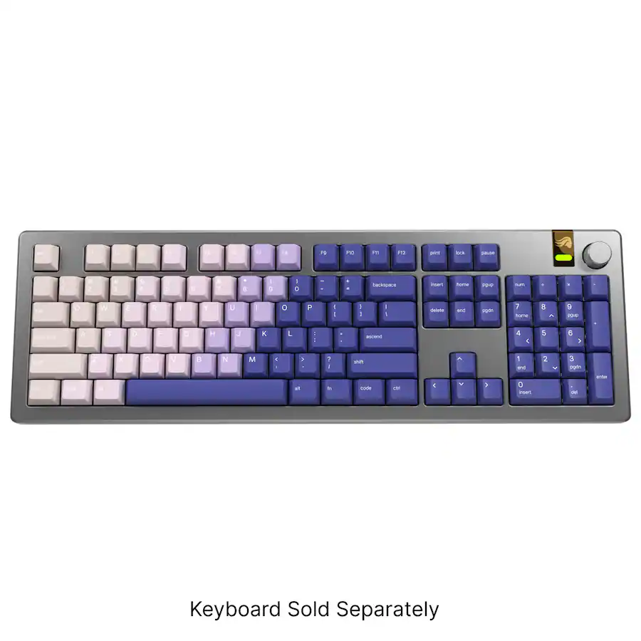Glorious Gaming Daydream GPBT Gradient-Tastenkappen, Set Mit 135 PBT-Tasten, MX-kompatibel, ISO-Layout, Für Mechanische Tastaturen In Den Formaten 60%, 65%, 75%, TKL Und 100% - Deutsche QWERTZ