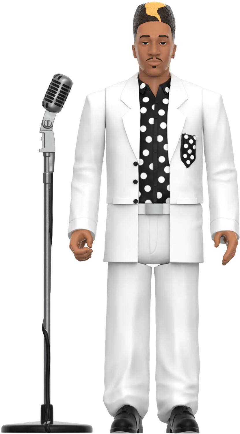 Alt View 4. Super7 - Super7 - Kwame - ReAction Figures Wv2 - Kwame (White/Black Polka Dot)   - COLLECTIBLES - Multicolor.