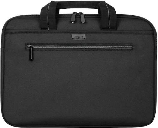Front. Targus - Slipskin Sleeve fits up to 14" Laptops and Chromebooks - Black.