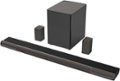 Angle Zoom. VIZIO - 5.1.4-Channel Elevate Soundbar with Wireless Subwoofer and Rotating Speakers for Dolby Atmos/DTS:X - Charcoal Gray.