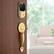 Angle. Yale - Real Living Assure Lock Deadbolt with Touchscreen Keypad and Z-Wave - Brass.