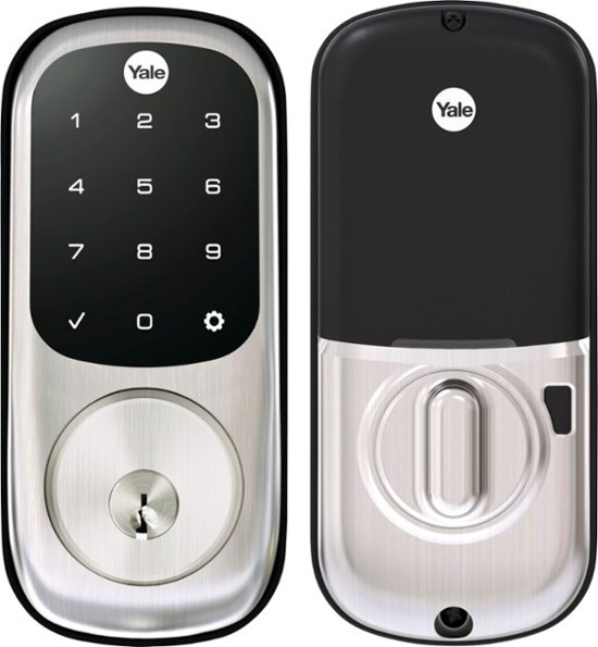 Yale Real Living Assure Lock Deadbolt with Touchscreen Keypad and Z
