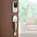 Alt View 12. Yale - Real Living Assure Smart Lock Replacement Deadbolt with App/Keypad/Electronic Guest Key Access - Satin Nickel.