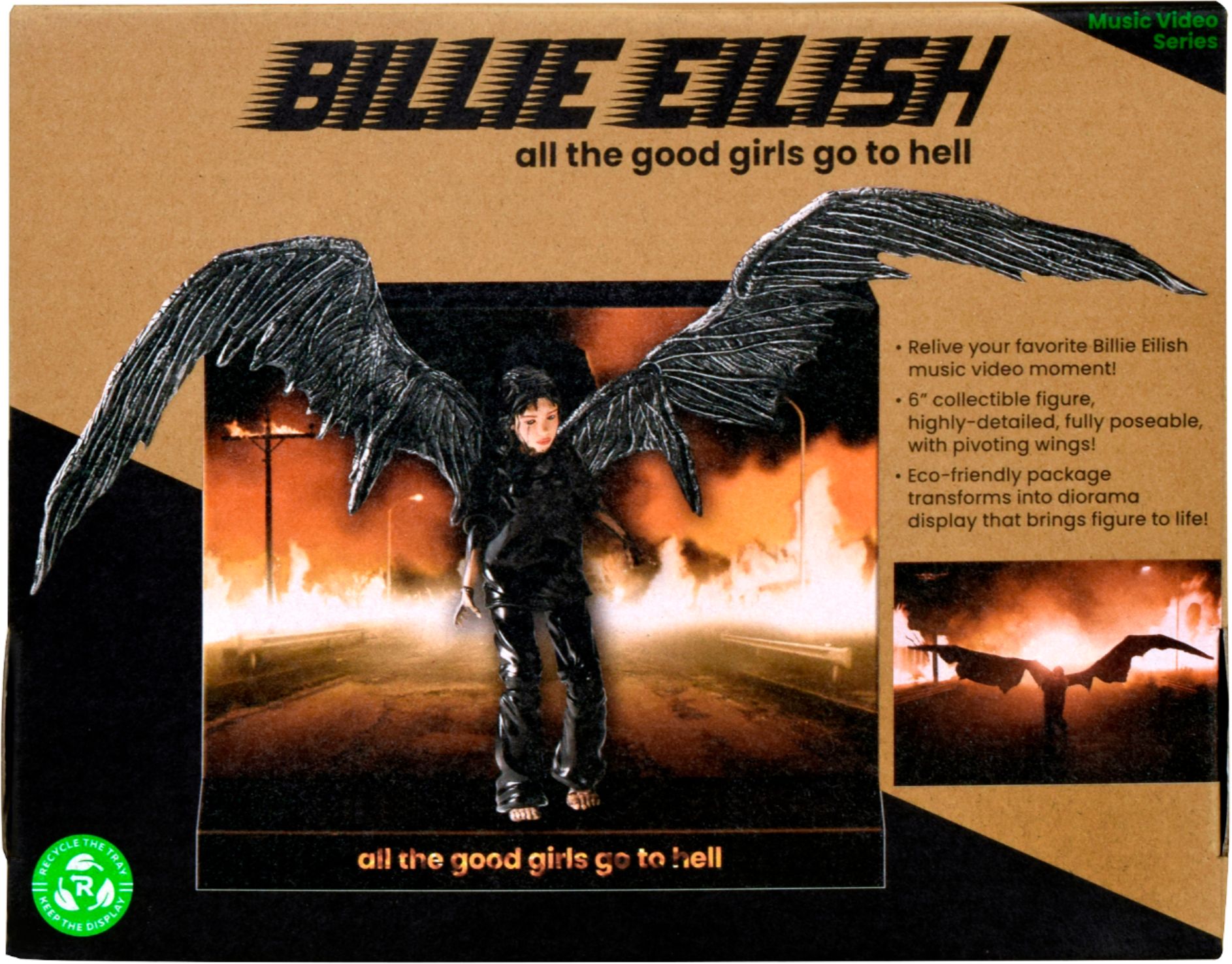Bandai Billie Eilish Figurine 15 cm All Good Girls Go to Hell P56311
