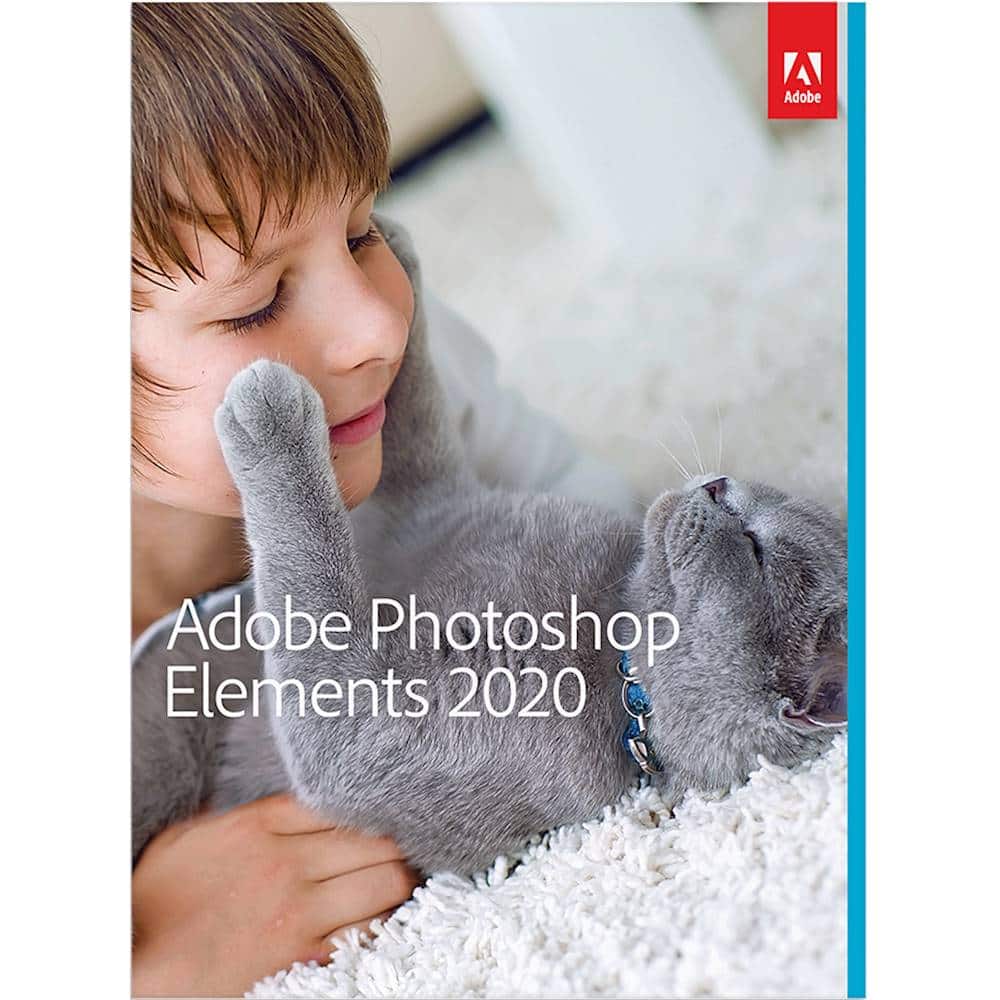 Front. Adobe - Photoshop Elements 2020.