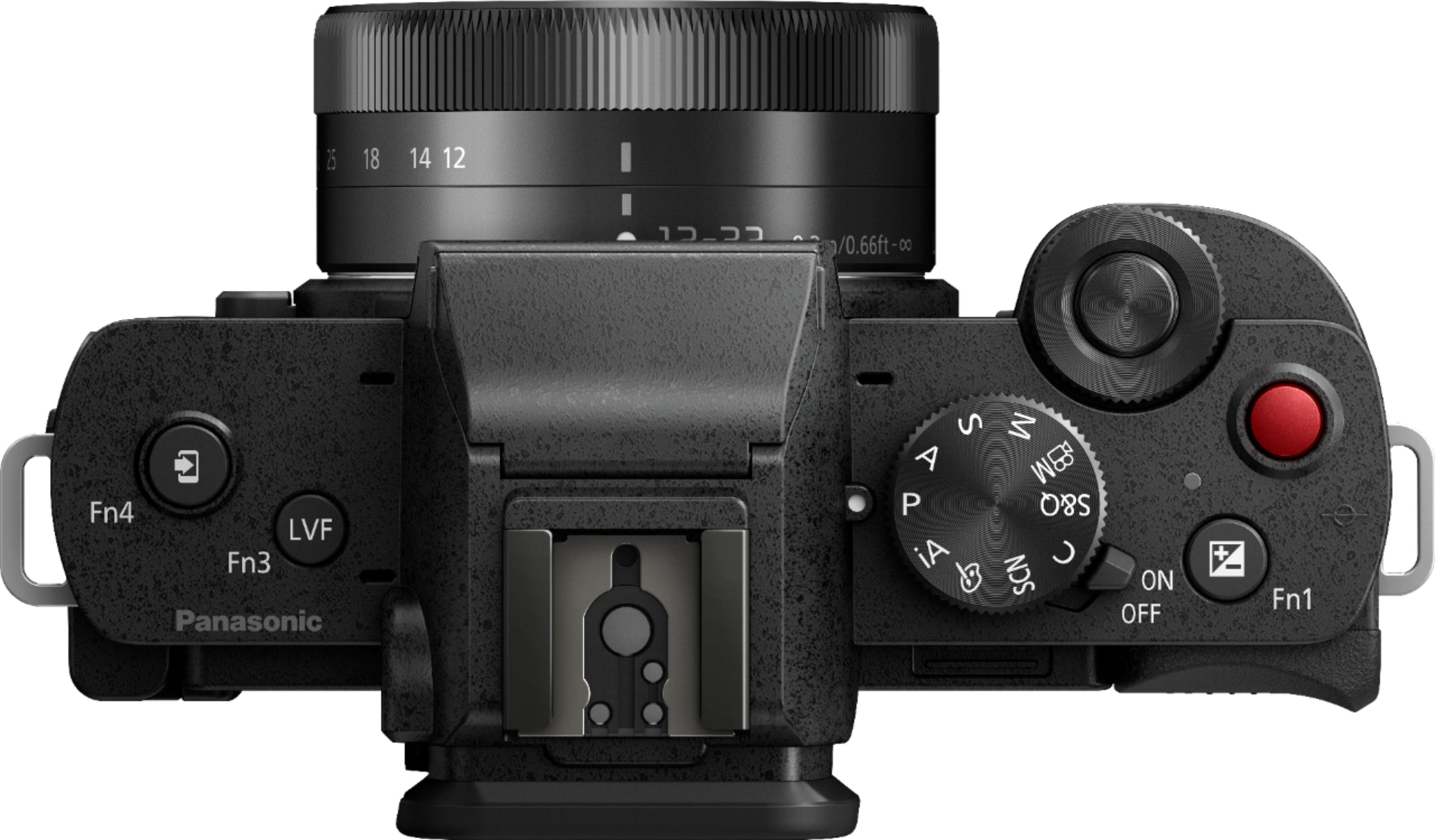 Panasonic LUMIX G100 Mirrorless Camera, Lightweight, for Photo and Video,  Built-in Microphone, Micro Four Thirds with 12-32mm Lens, 5-Axis Hybrid IS