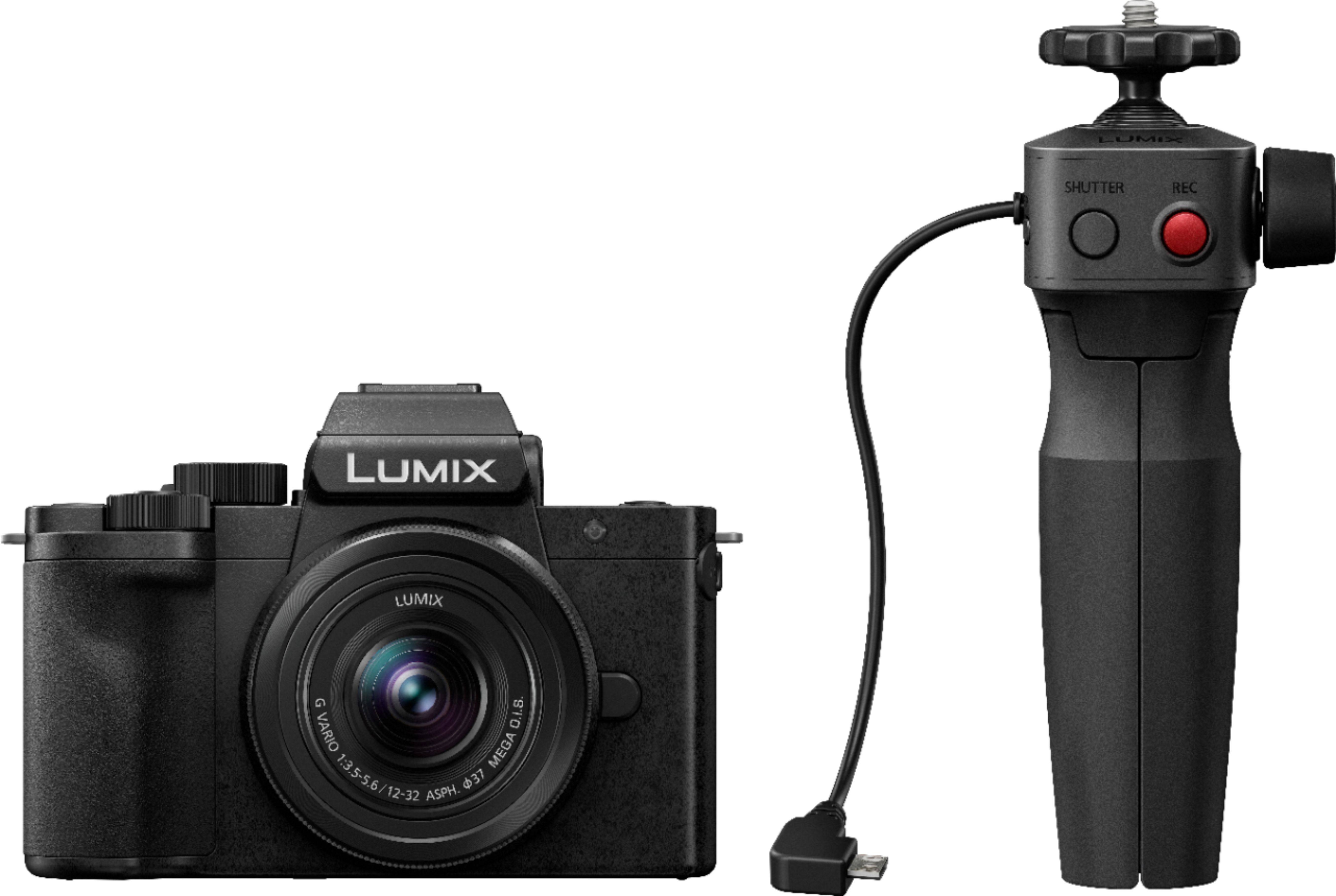 slang weduwe Harmonie Panasonic LUMIX G100 Mirrorless Camera for Photo, 4K Video and Vlogging,  12-32mm Lens, Tripod Grip Bundle – DC-G100VK Black DC-G100VK - Best Buy