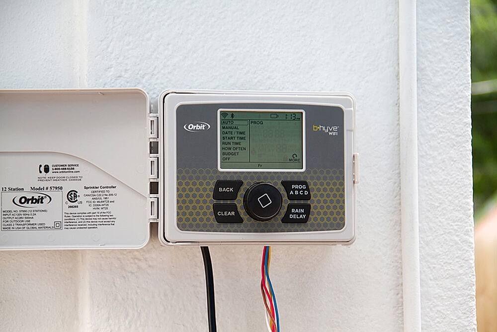 Alt View 13. Orbit - B-hyve Indoor/Outdoor Smart Sprinkler Controller.