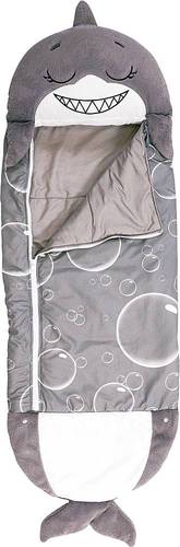 Happy Nappers - Shak The Shark Pillow and Sleeping Bag - Gray/White/Black