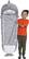 Alt View 12. Happy Nappers - Shak The Shark Pillow and Sleeping Bag - Gray/White/Black.
