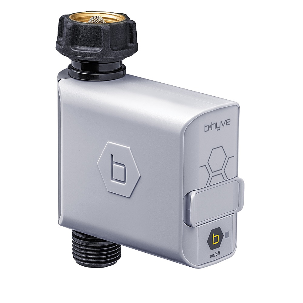 Angle View: Orbit - B-hyve Smart Hose Faucet Timer with Wi-Fi Hub
