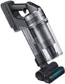 Alt View Zoom 1. Samsung - Jet™ 75 Complete Cordless Stick Vacuum with Long-Lasting Battery - ChroMetal with Teal Silver Filter.