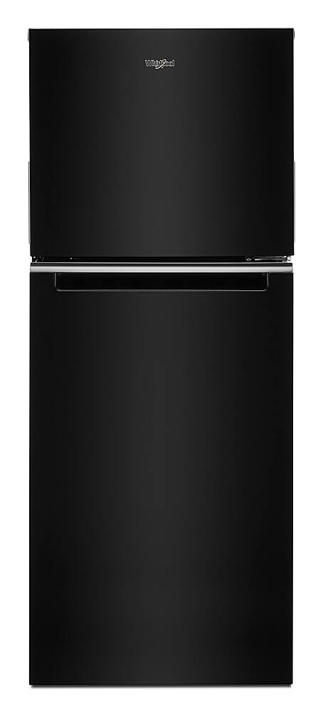Whirlpool - 11.6 Cu. Ft. Top-Freezer Counter-Depth Refrigerator with Infinity Slide Shelf - Black