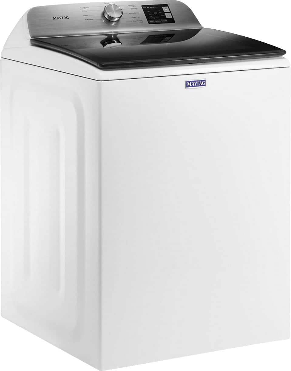 Alt View 11. Maytag - 4.8 Cu. Ft. Top Load Washer with Deep Fill Option - White.