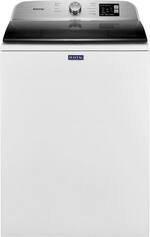 Maytag - 4.8 Cu. Ft. Top Load Washer with Deep Fill - White - Front_Standard