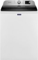 Maytag - 4.8 Cu. Ft. Top Load Washer with Deep Fill Option - White - Front_Zoom