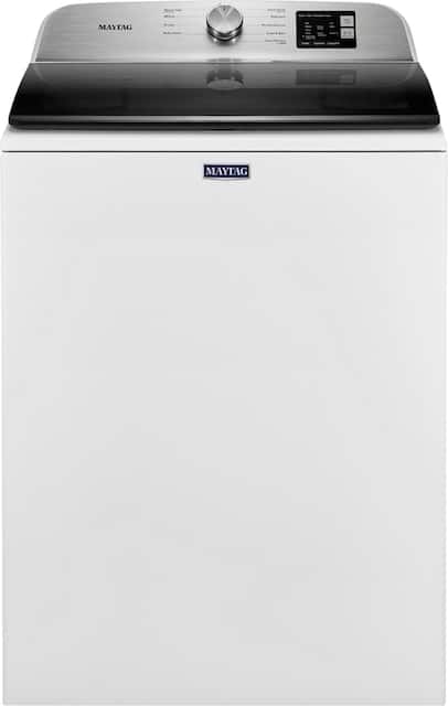 Maytag 4.8 Cu. Ft. Top Load Washer with Deep Fill Option White MVW6200KW Best Buy
