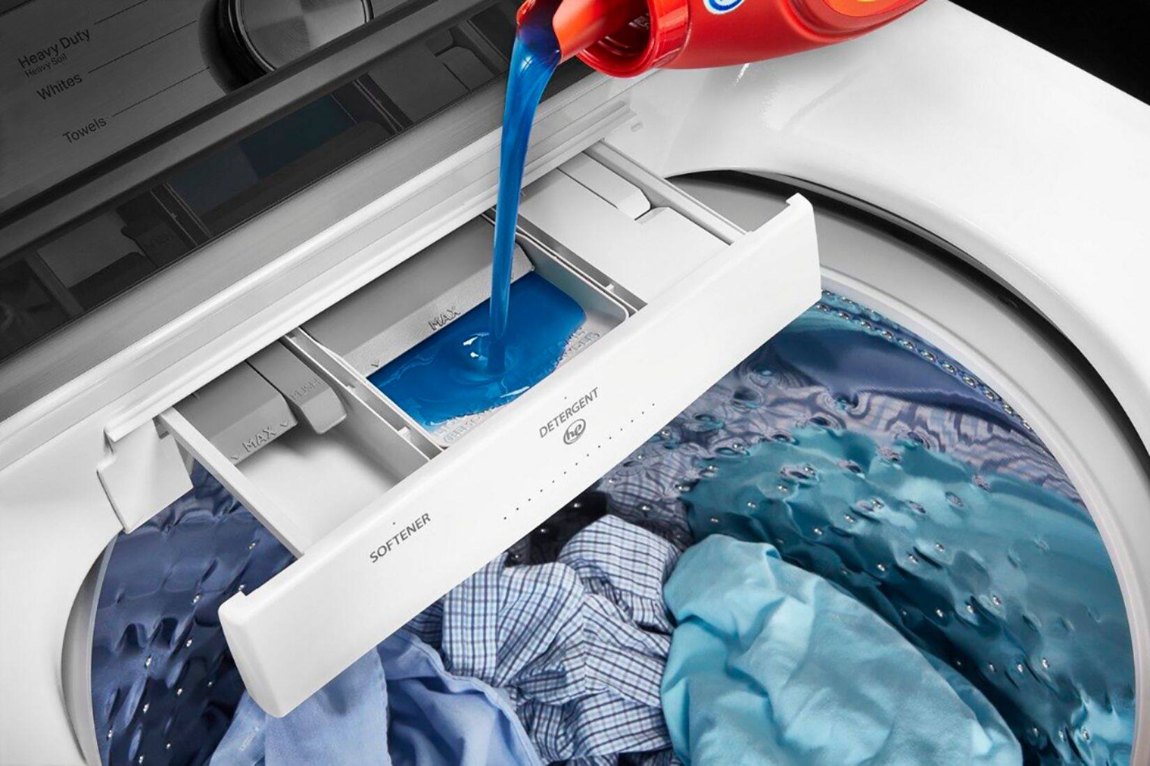 Alt View 33. Maytag - 4.8 Cu. Ft. Top Load Washer with Deep Fill Option - White.