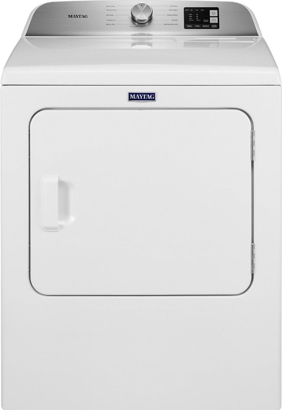 Maytag - 7.0 Cu. Ft. 11-Cycle Electric Dryer with Moisture Sensing - White