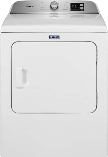 Maytag 7.0 Cu. Ft. Electric Dryer with Extra-Large Capacity White MEDX655DW  - Best Buy