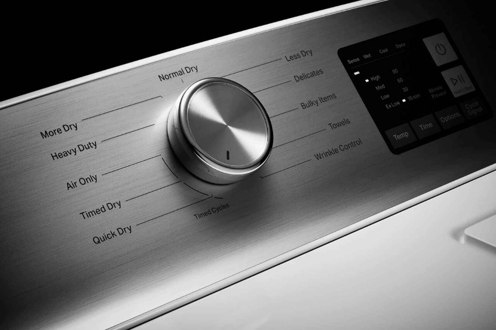 Alt View 18. Maytag - 7.0 Cu. Ft. Gas Dryer with Moisture Sensing - White.