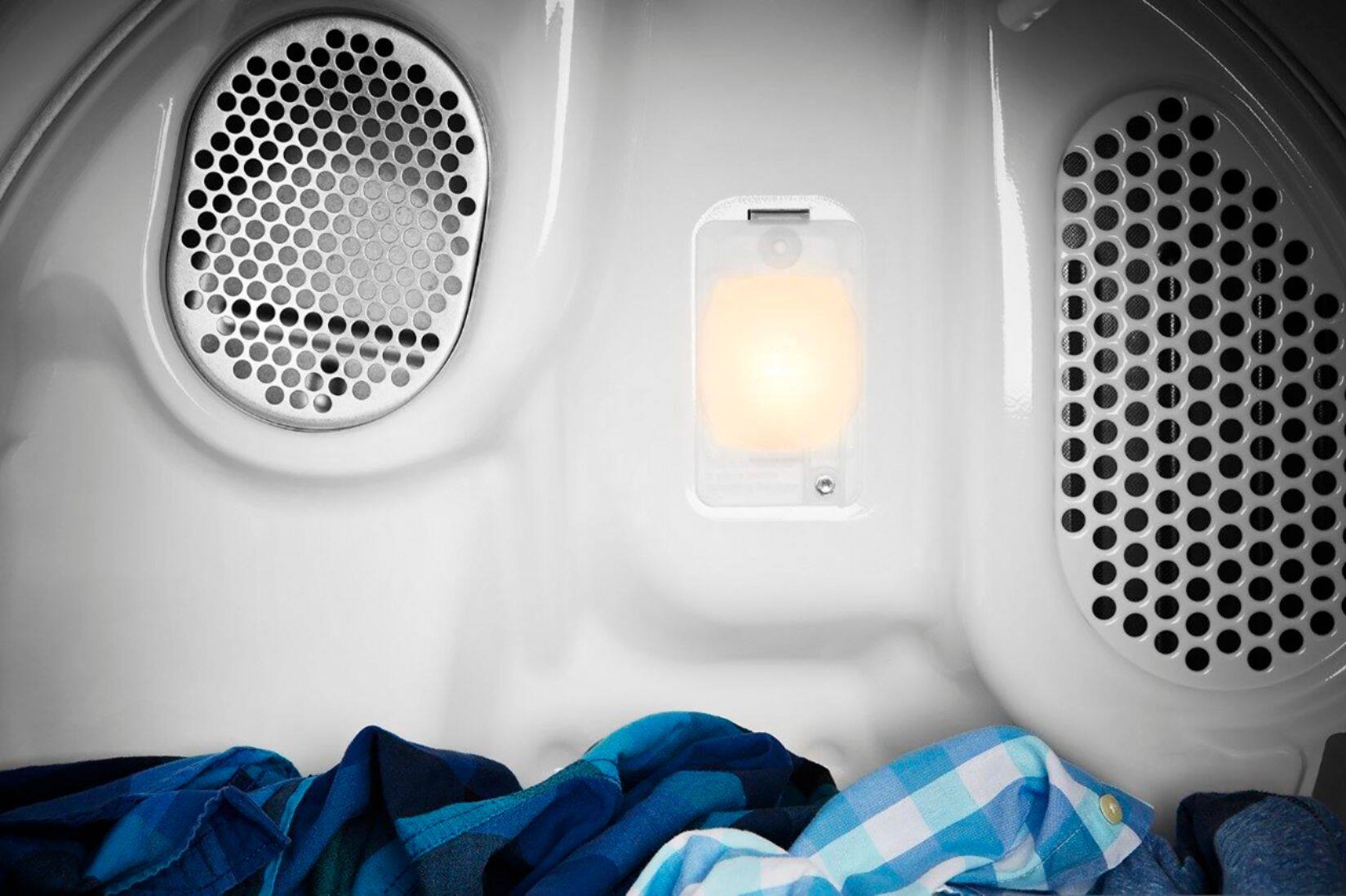 Alt View 25. Maytag - 7.0 Cu. Ft. Gas Dryer with Moisture Sensing - White.