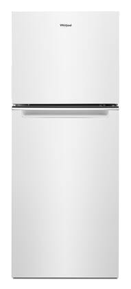 Whirlpool - 11.6 Cu. Ft. Top-Freezer Counter-Depth Refrigerator with Infinity Slide Shelf - White