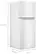 Alt View 1. Whirlpool - 11.6 Cu. Ft. Top-Freezer Counter-Depth Refrigerator with Infinity Slide Shelf - White.