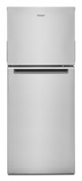 Whirlpool - 11.6 Cu. Ft. Top-Freezer Counter-Depth Refrigerator with Infinity Slide Shelf - Stainless Steel - Front_Zoom