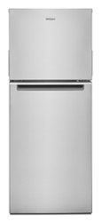 Whirlpool - 11.6 Cu. Ft. Top-Freezer Counter-Depth Refrigerator with Infinity Slide Shelf - Fingerprint Resistant Stainless Finish - Front_Zoom