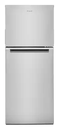 Whirlpool - 11.6 Cu. Ft. Top-Freezer Counter-Depth Refrigerator with Infinity Slide Shelf - Stainless Steel