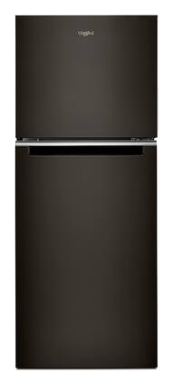 Whirlpool - 11.6 Cu. Ft. Top-Freezer Counter-Depth Refrigerator with Infinity Slide Shelf - Black Stainless Steel