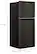 Alt View 1. Whirlpool - 11.6 Cu. Ft. Top-Freezer Counter-Depth Refrigerator with Infinity Slide Shelf - Black Stainless Steel.