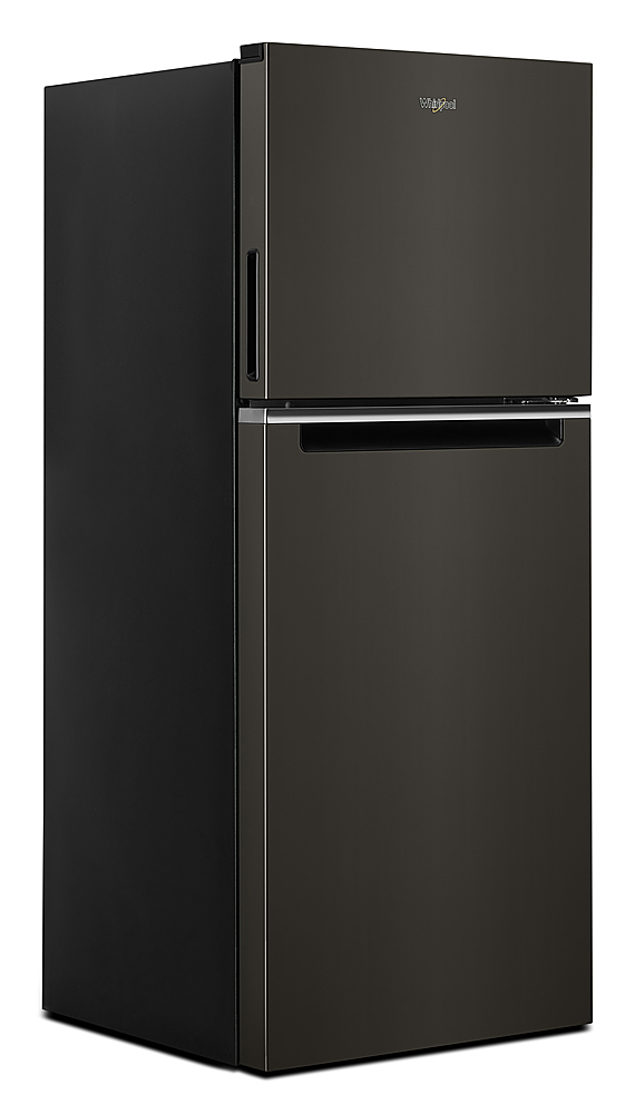 Left View: Samsung - 19.5 cu. ft. 3-Door French Door Counter Depth Refrigerator with Wi-Fi - Stainless steel