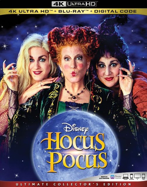 Hocus Pocus [Includes Digital Copy] [4K Ultra HD Blu-ray/Blu-ray] [1993]