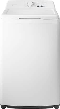 Insignia™ - 3.7 Cu. Ft. High Efficiency 12-Cycle Top-Loading Washer - White